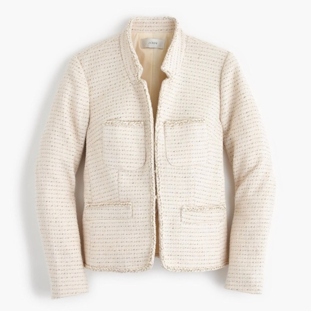 J Crew Cream Blazer 00